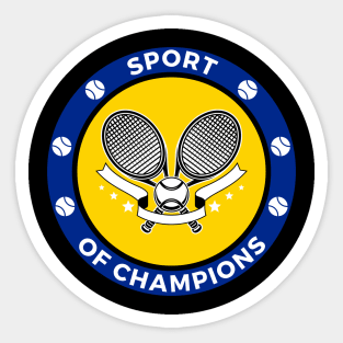 US Open Sport Of Champions Tennis Sticker